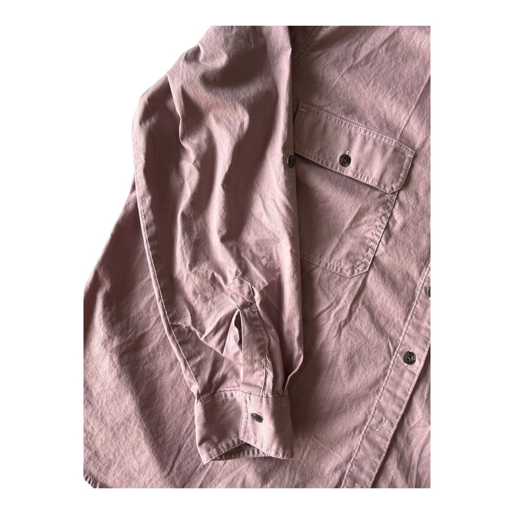 Dickies Women’s Long Sleeve Button Up Shirt, 3XL Plus Size - Picture 4 of 10